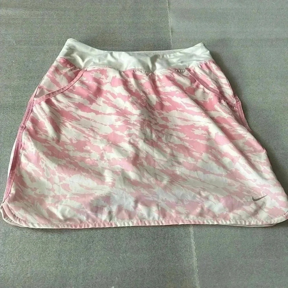 [XS] NikeGolf Tour Performance Dri-Fit Pink/White  Athletic Skort - Picture 1 of 8